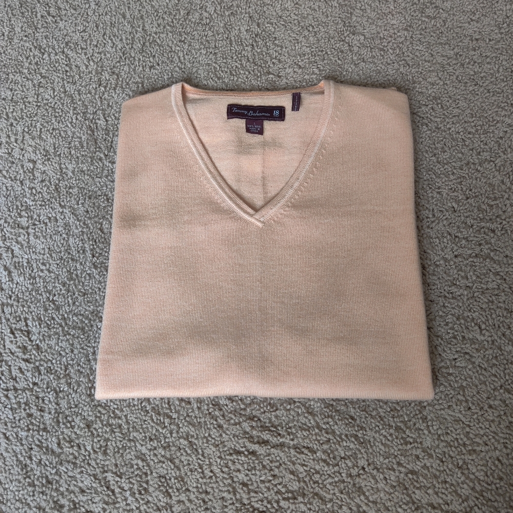 Tommy Bahama Peach color Wool Vest